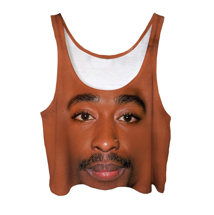 Tupac - Men's Jersey Tank Top 
