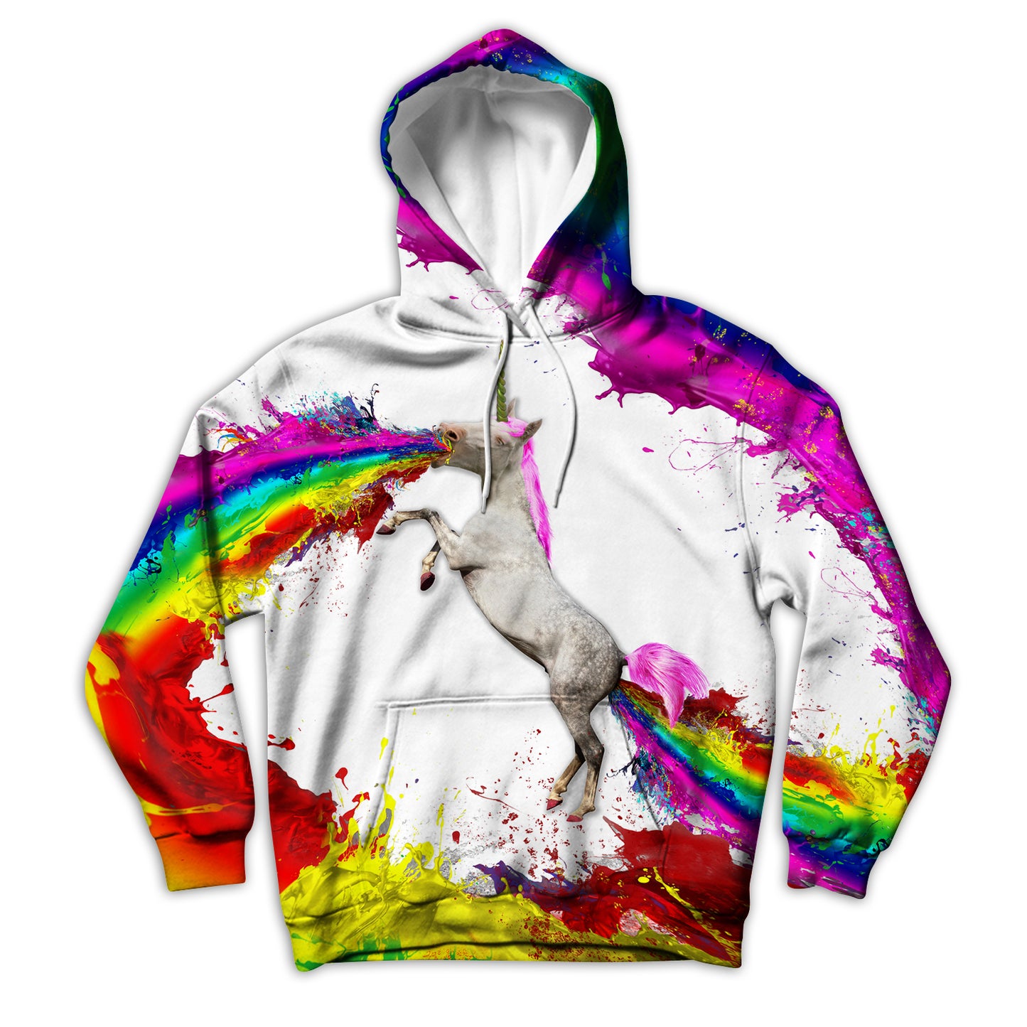 Unicorn Spew Unisex Hoodie