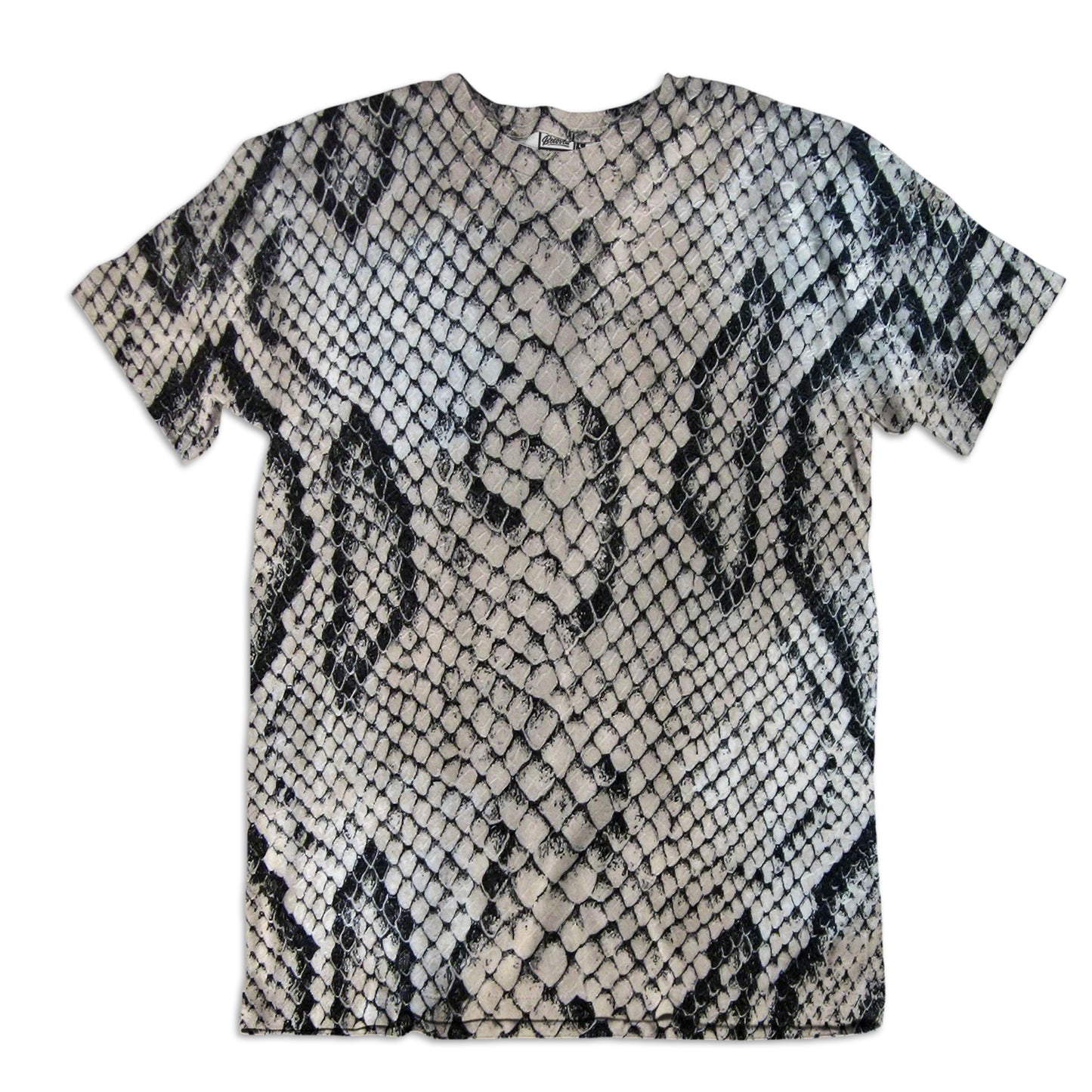 White Snake Skin Unisex Tee