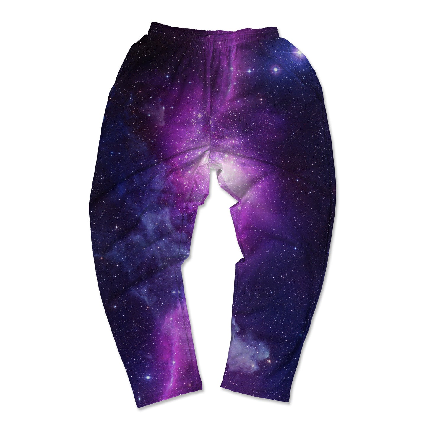 Purple Galaxy Muscle Pants