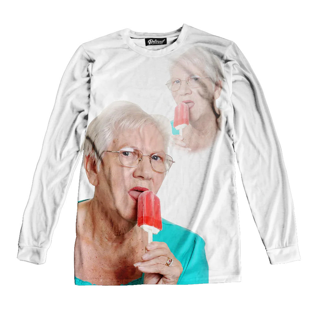 Popsicle Grandma Unisex Long Sleeve Tee