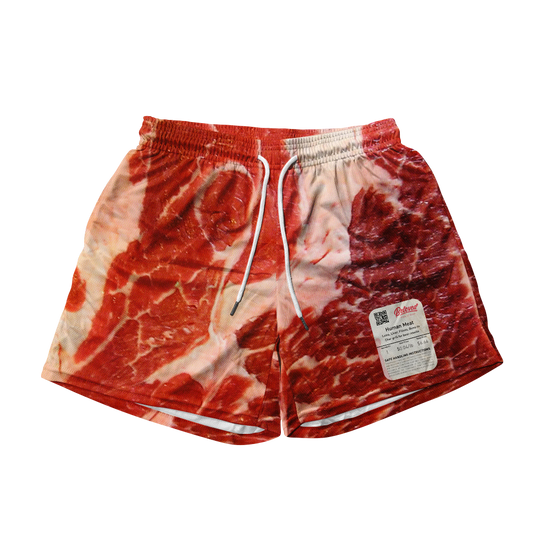 Human Meat Mesh Shorts