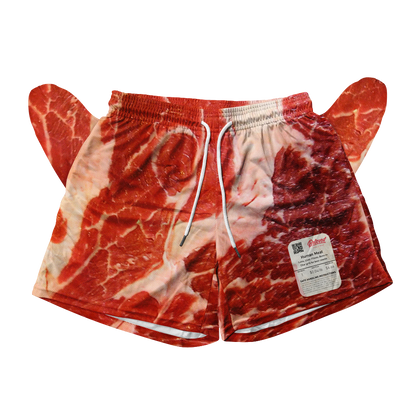 Human Meat Mesh Shorts