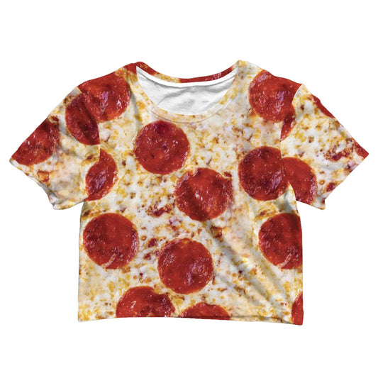 Pizza Cotton Crop Tee