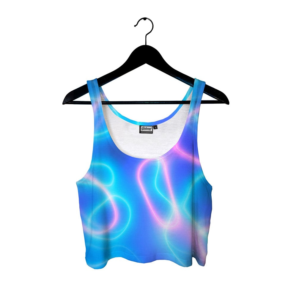 Neon Glow Crop Top