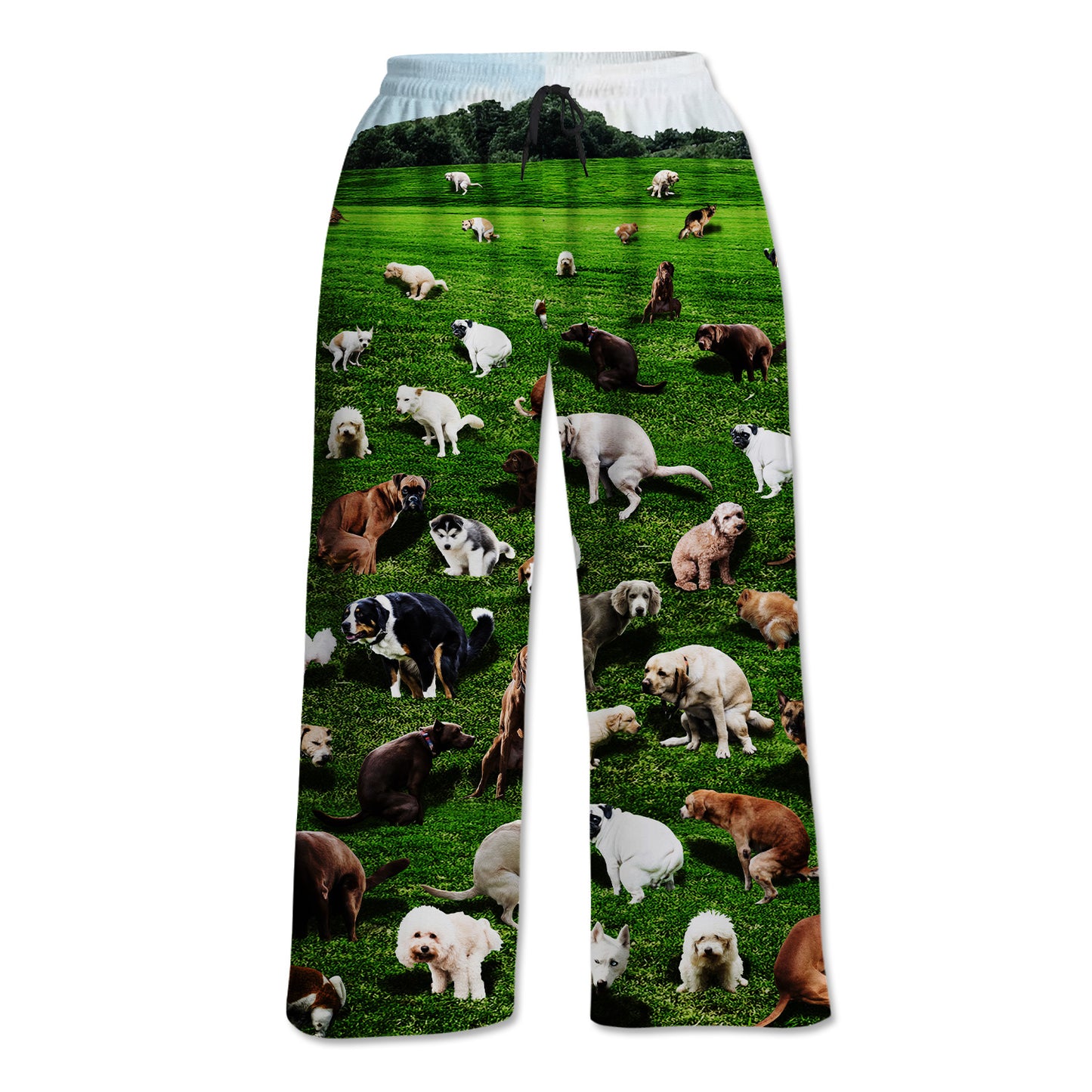 Pooping Dogs Unisex Lounge Pants