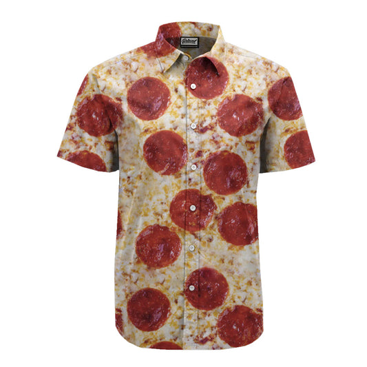 Pizza Button Up