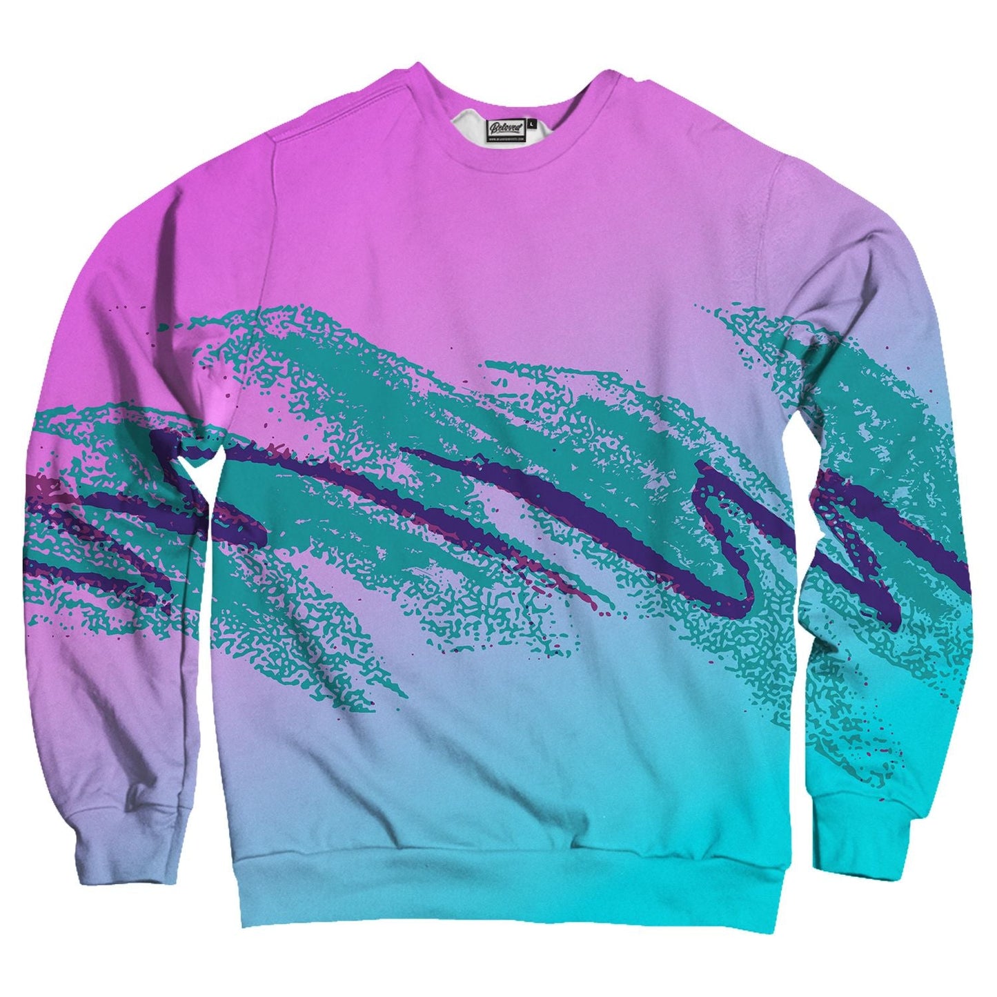 90's Swoosh Vaporwave Unisex Sweatshirt