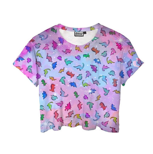 Dino Club Cotton Crop Tee