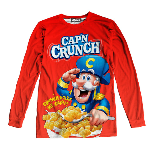 Cap'n Crunch Unisex Long Sleeve Tee