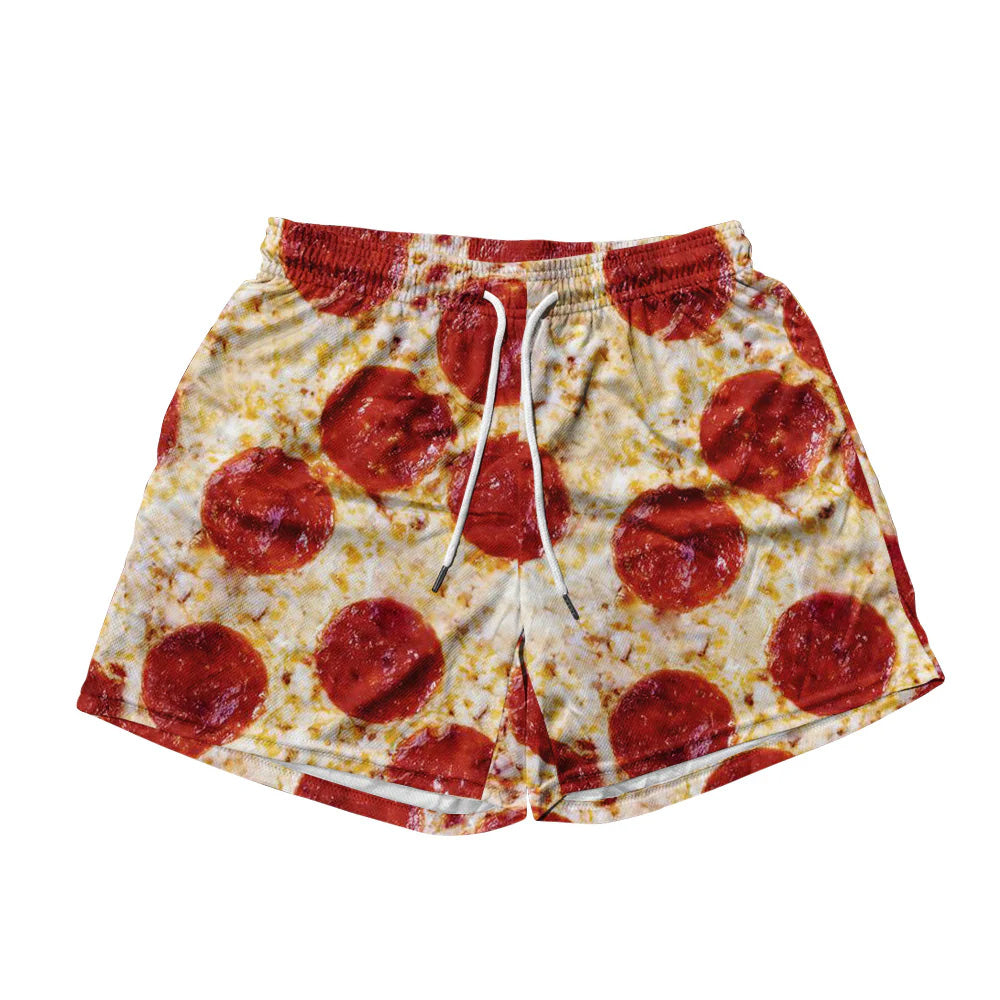 Pizza Mesh Short