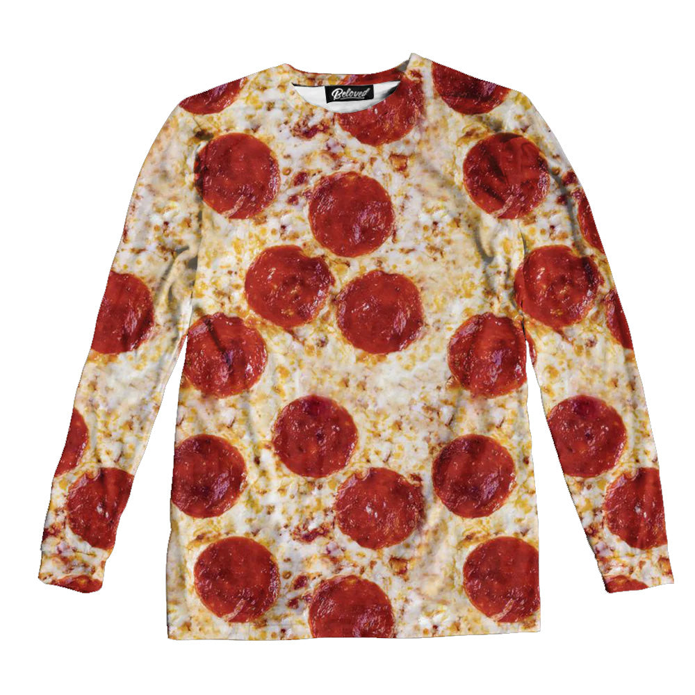 Pizza Unisex Long Sleeve Tee