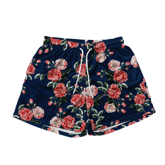 Vintage Rose Mesh Shorts