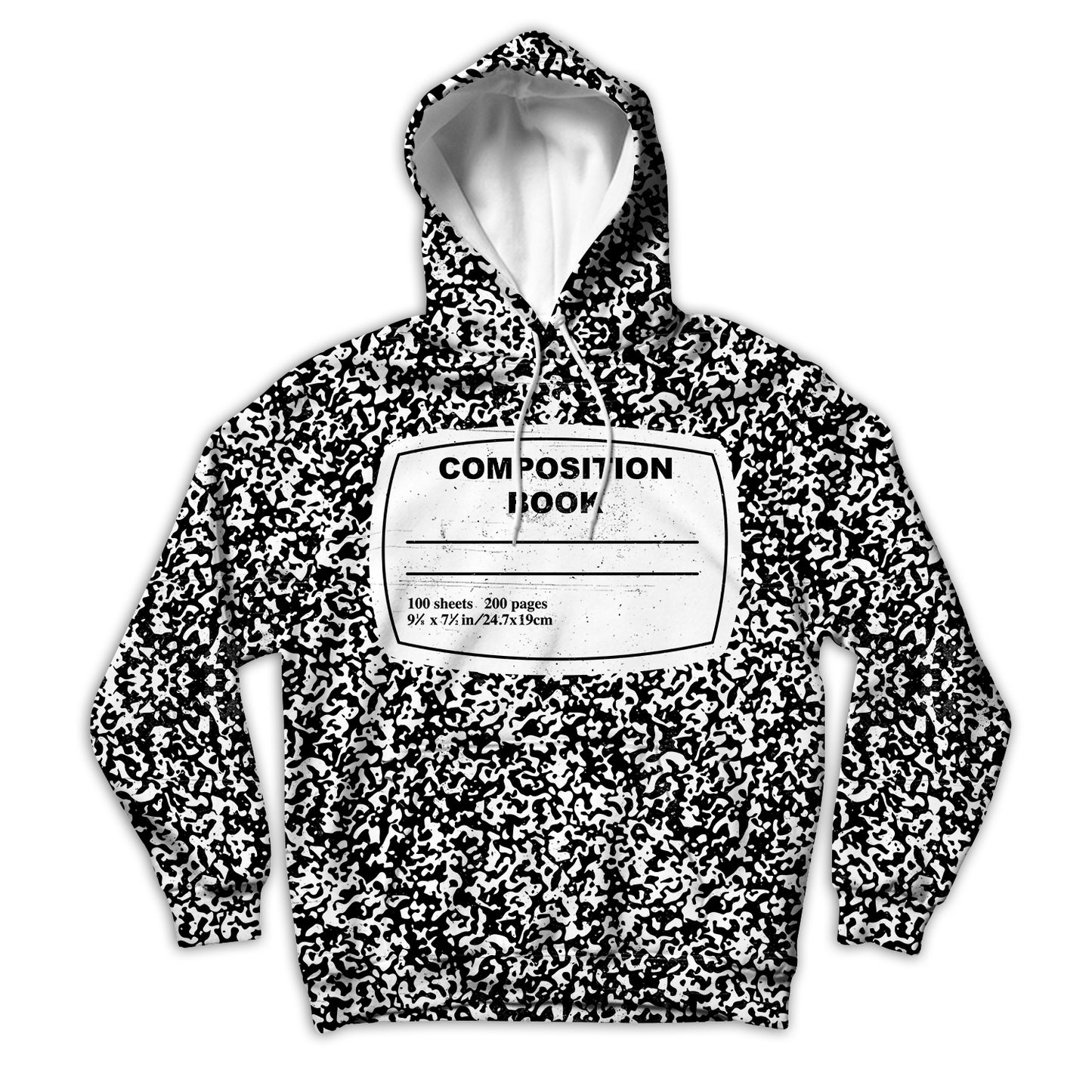 Composition Book Unisex Hoodie