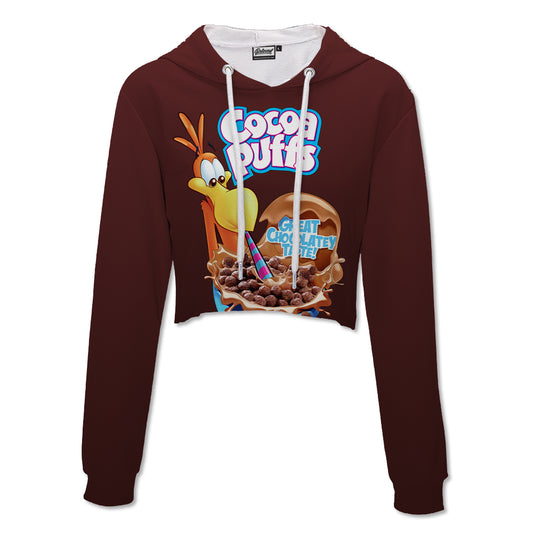 Cocoa Puffs Crop Hoodie