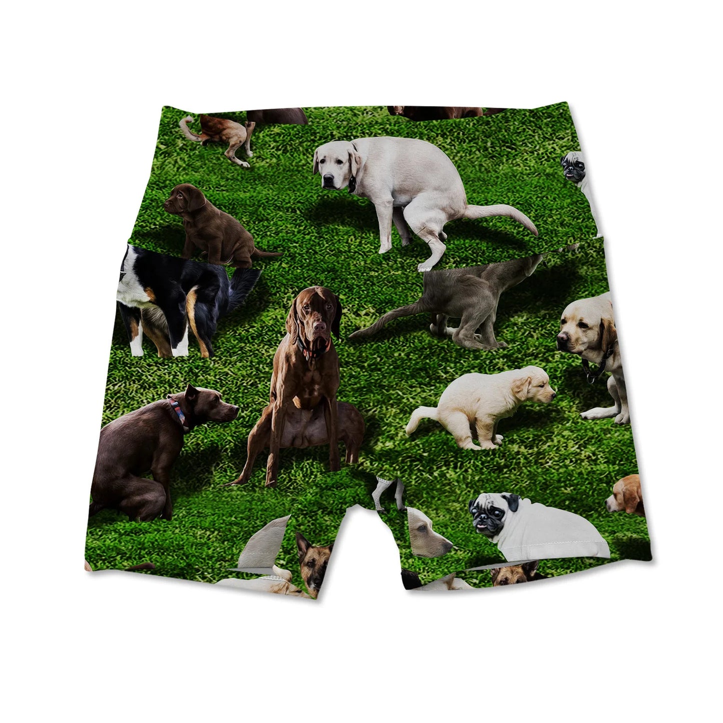 Pooping Dog Women's Active Short