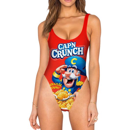 Cap'n Crunch Swimsuit - High Legged