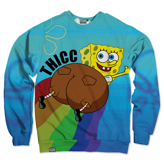 Thicc Sponge Unisex Sweatshirt
