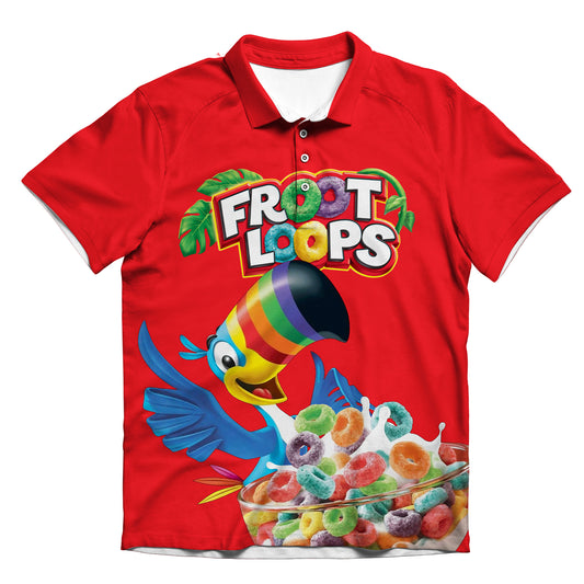 Fruit Loops Men's Polo Shirt