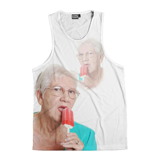 Popsicle Grandma  Men's Tank Top