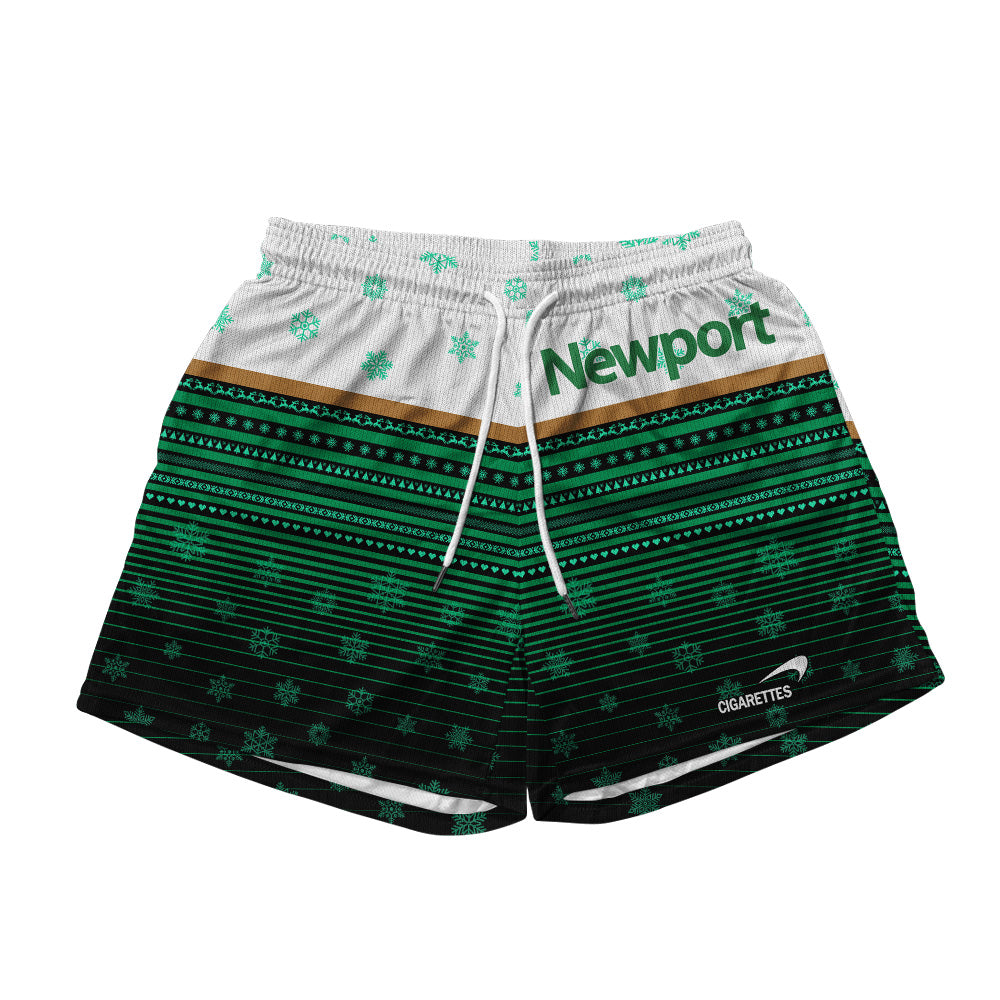 Newport Christmas Mesh Short