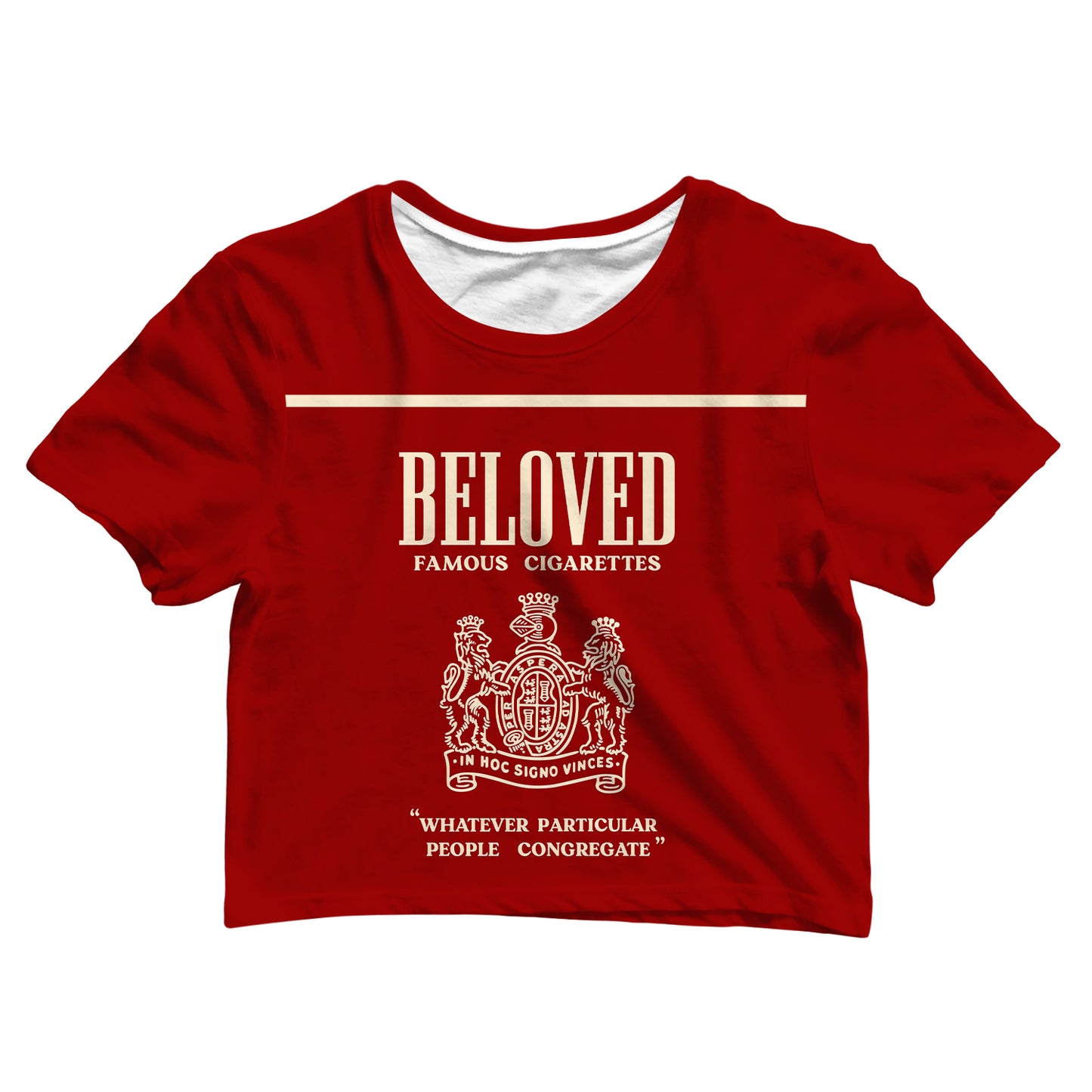 Beloved Pall Cotton Crop Tee