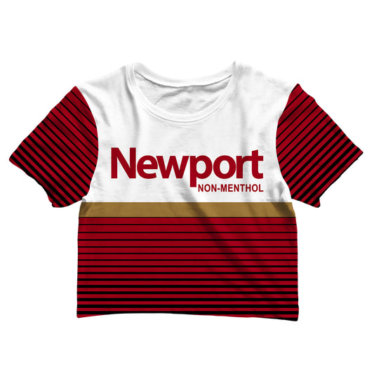 Newport Non-Menthol Cotton Crop Tee