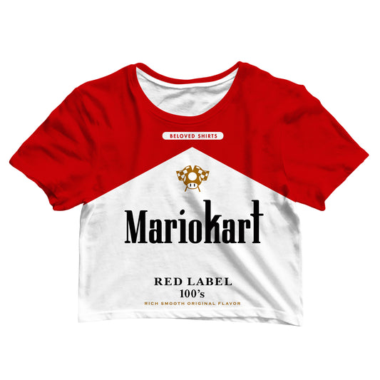 Mariokart Cotton Crop Tee