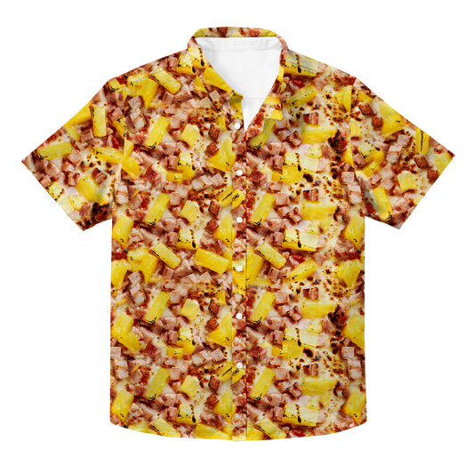 Hawaiian Pizza Hawaiian Button Up