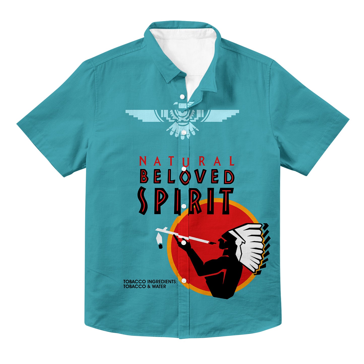 Beloved Spirit Hawaiian Button Up