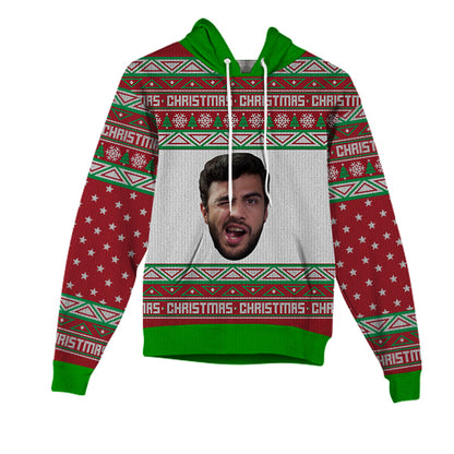 Custom Ugly Sweater Kids Hoodie