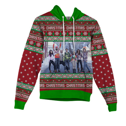 Custom Ugly Sweater Kids Hoodie