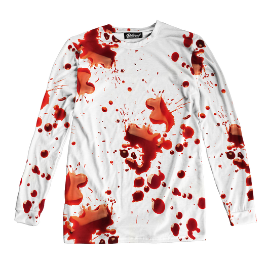 Blood Splatter Unisex Long Sleeve Tee