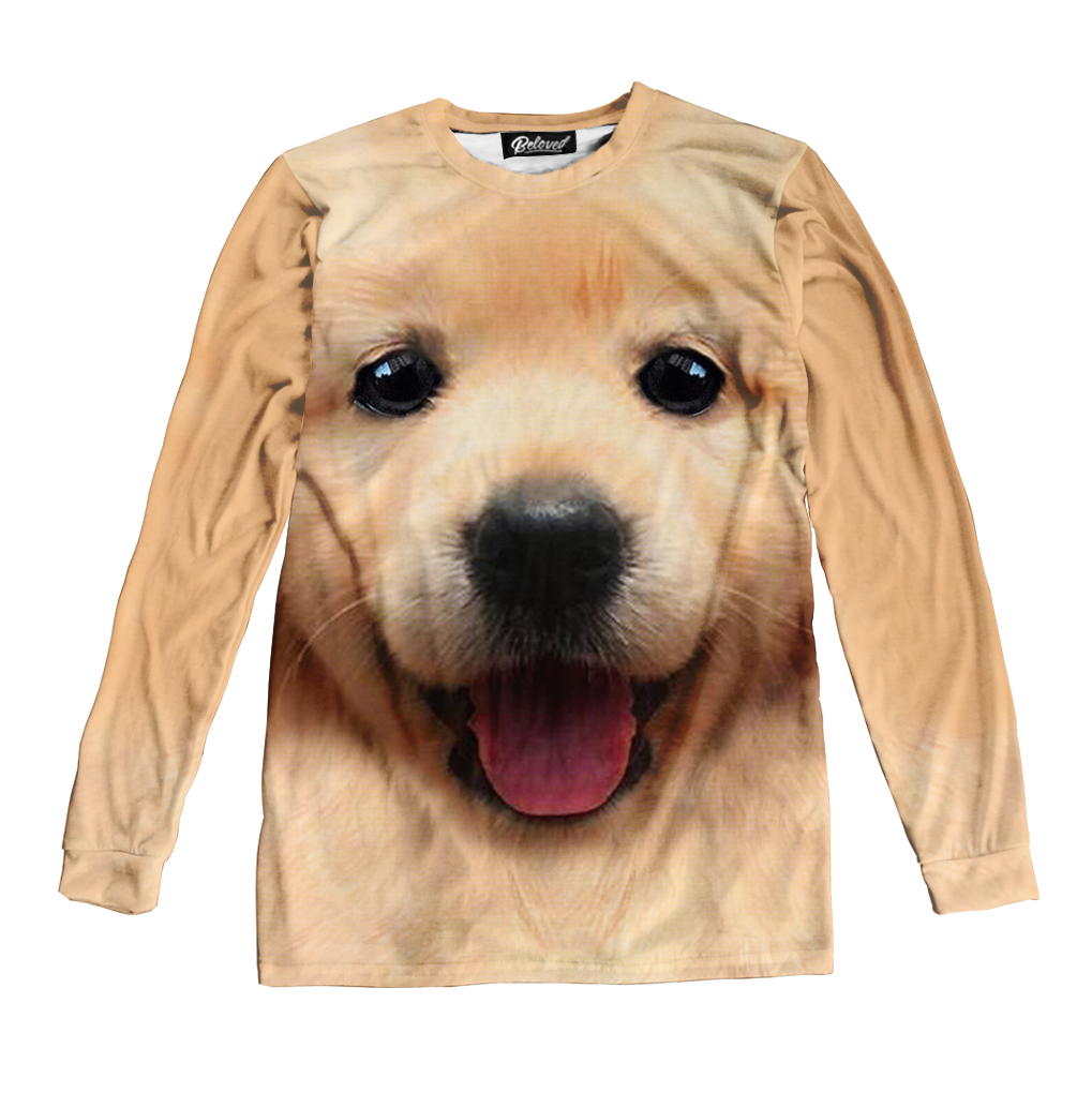 Puppy Dog Eyes Unisex Long Sleeve Tee