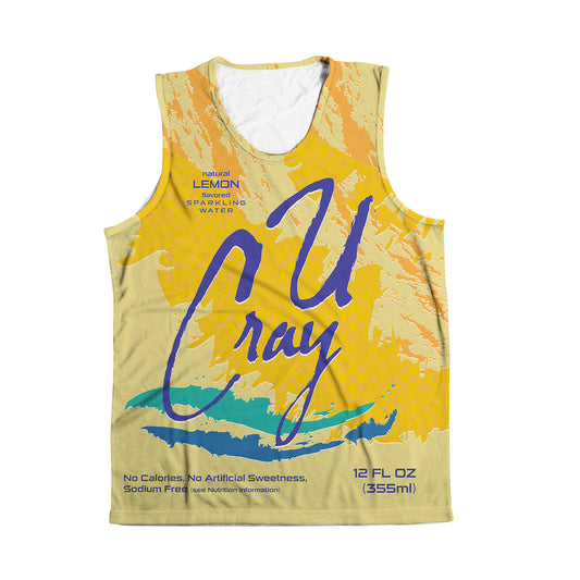 Lemon Sparkling Water Sleeveless Tee