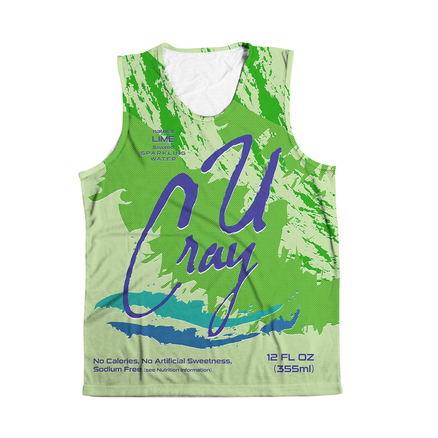 Lime Sparkling Water Sleeveless Tee