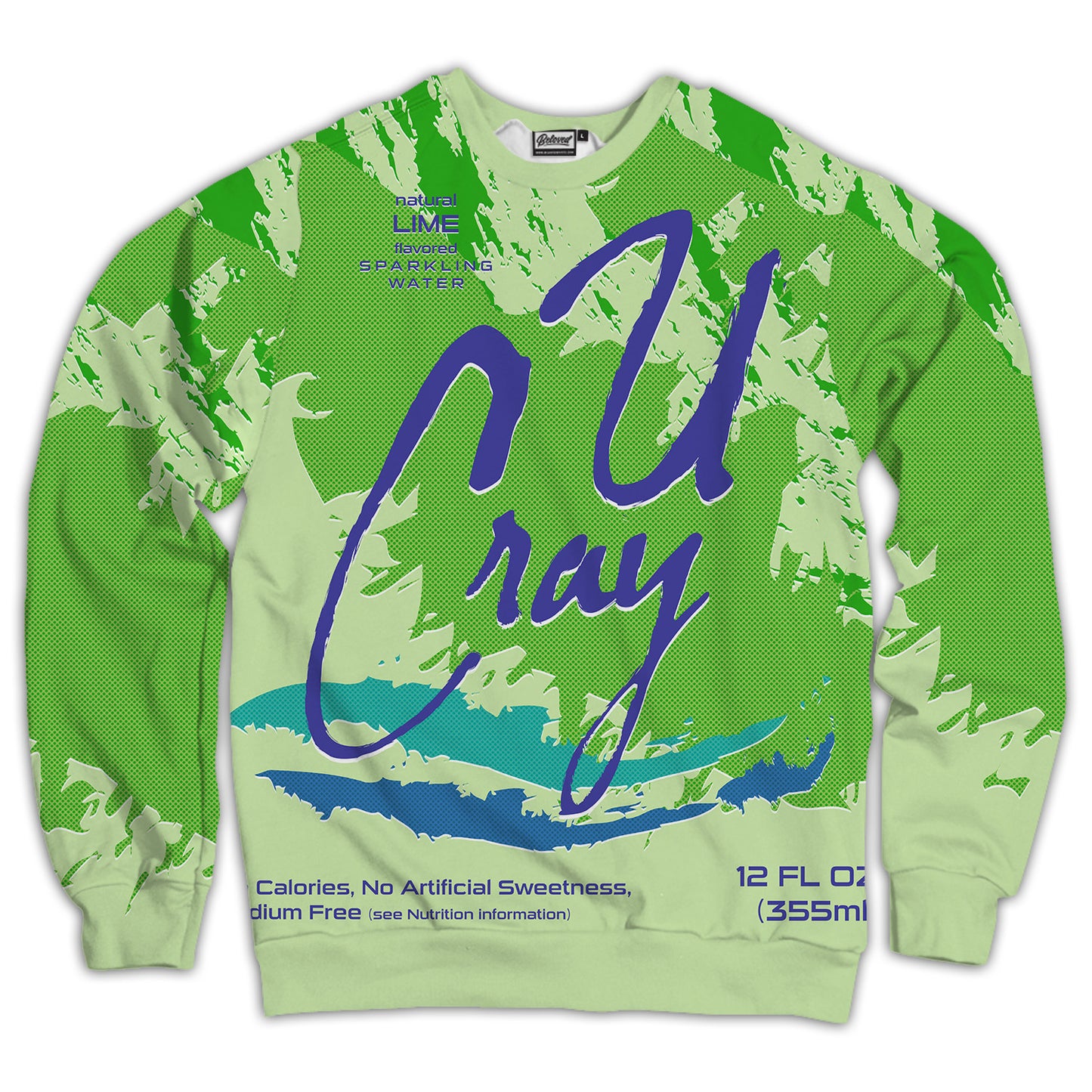 Lime Sparkling Water Unisex Sweatshirt