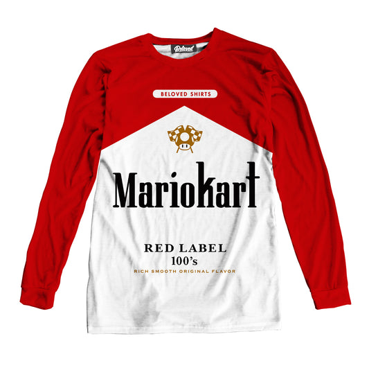 Mariokart Unisex Long Sleeve Tee