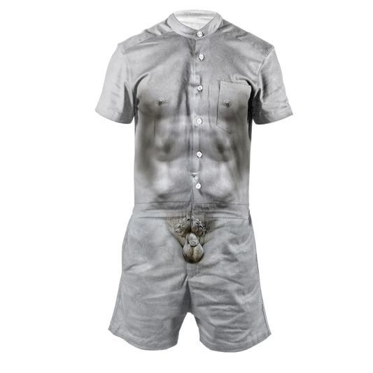 David Statue Men's Romper