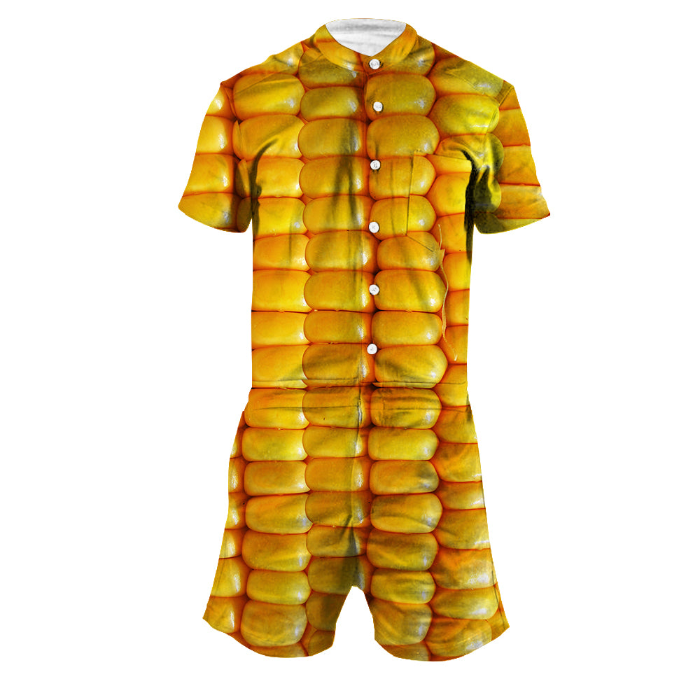 Corn Cob Men's Romper