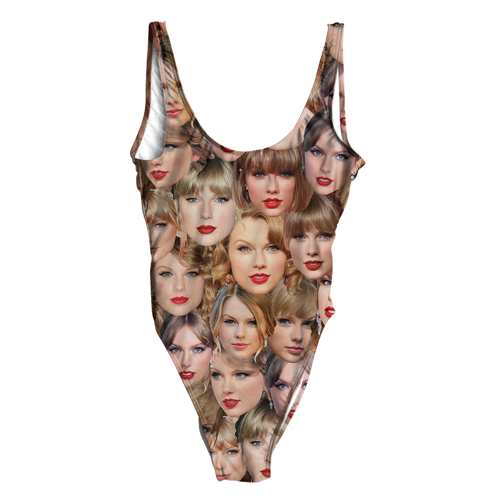 Taylor Allover Face One-Piece Swimsuit