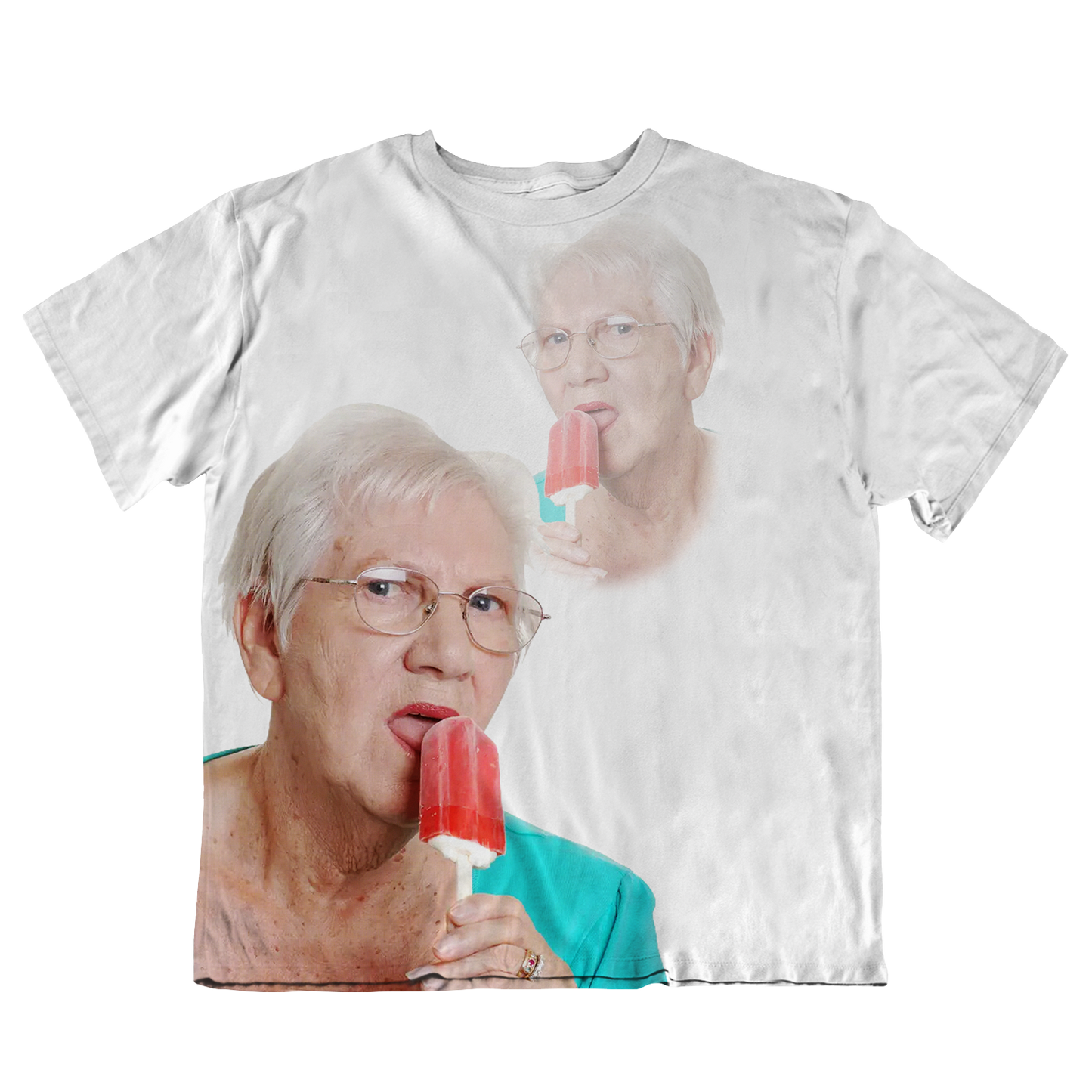 Popsicle Grandma Oversized Tee