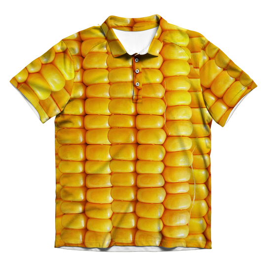 Corn Cob Men's Polo Shirt