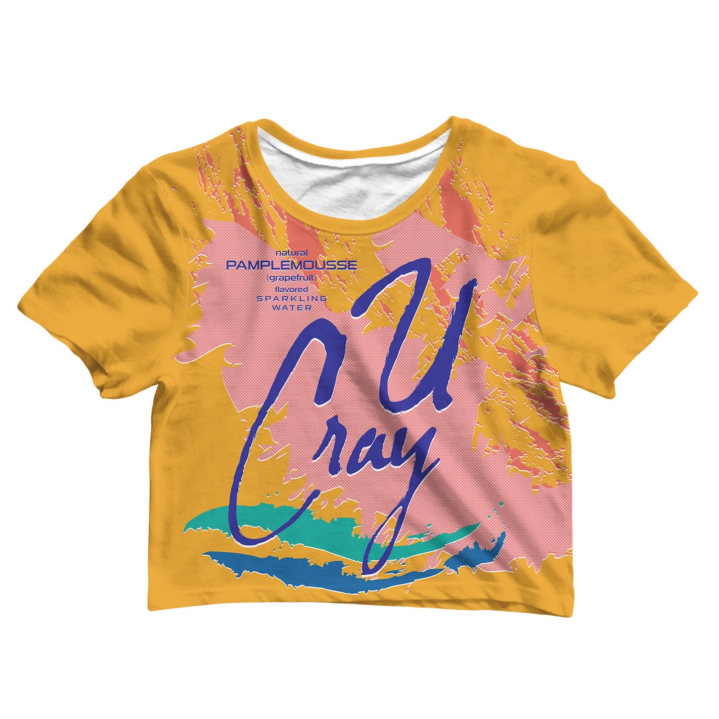 Pamplemousse Sparkling Water Cotton Crop Tee