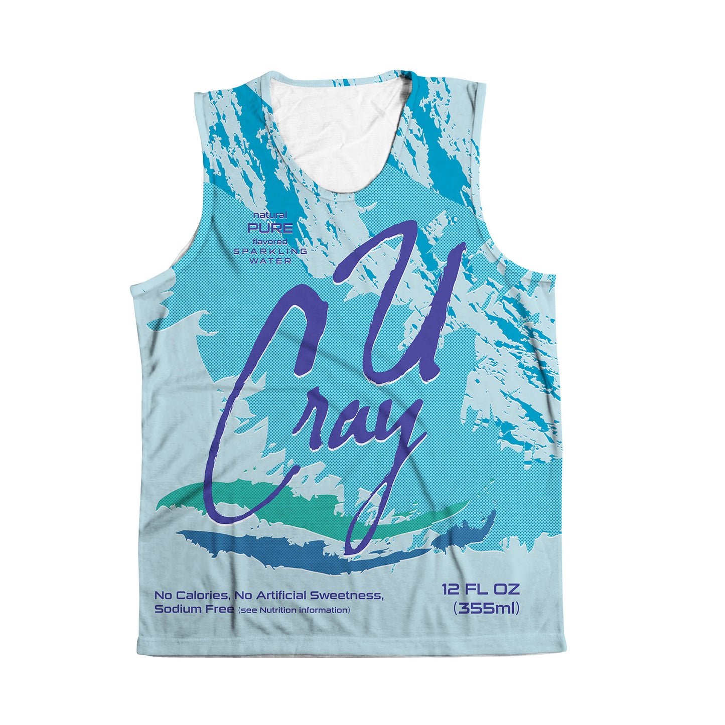 Pure Sparkling Water Sleeveless Tee