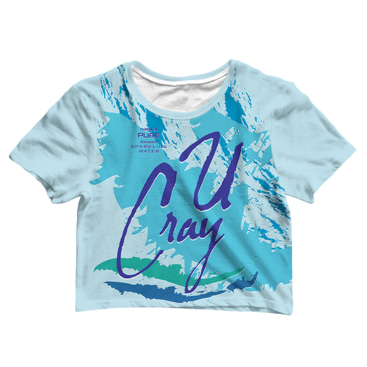 Pure Sparkling Water Cotton Crop Tee