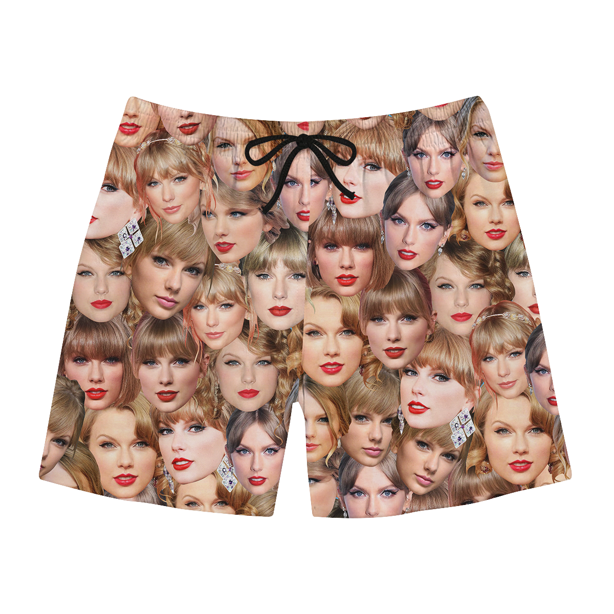 Taylor Allover Face Swim Trunks