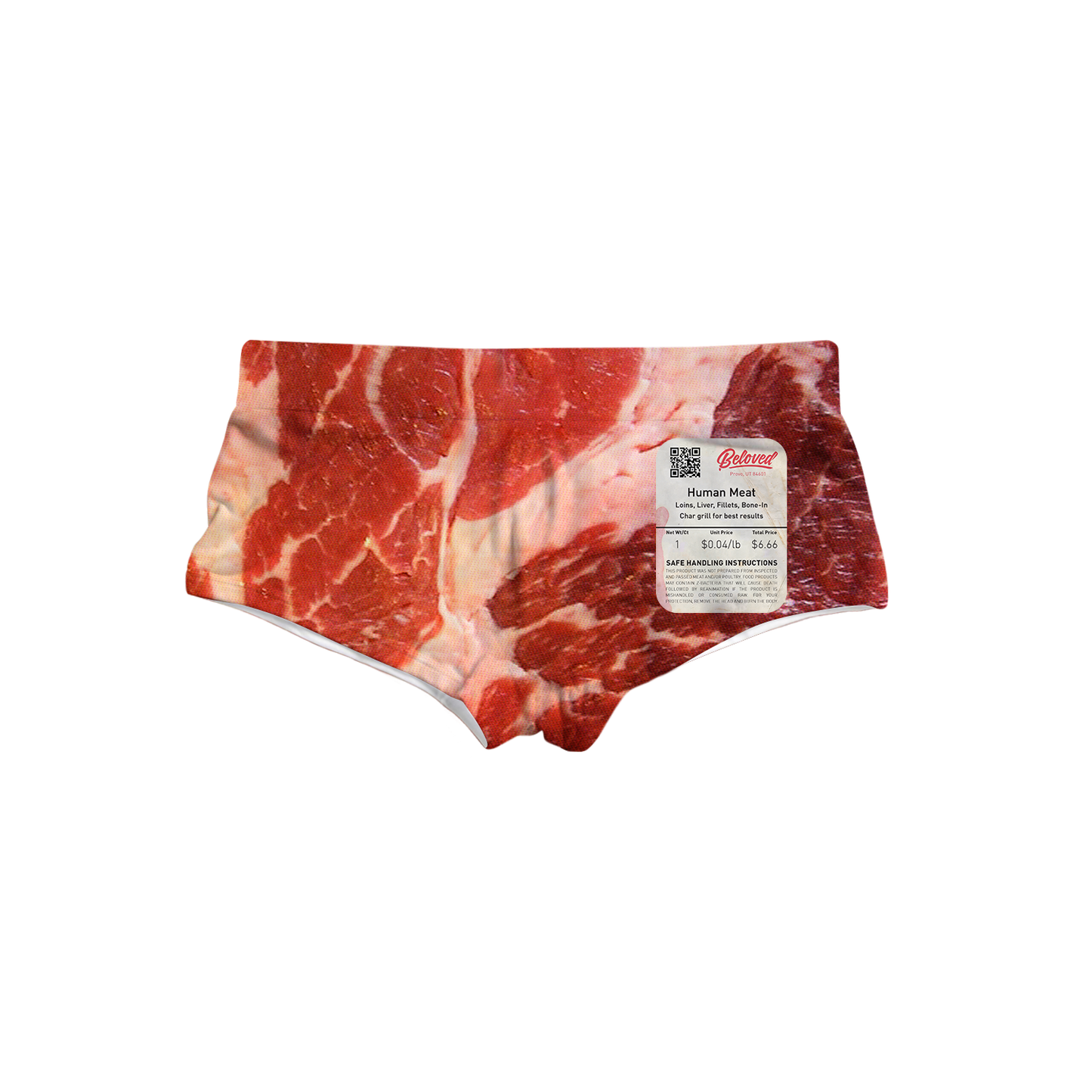 Human Meat Triangle Swim Trunks