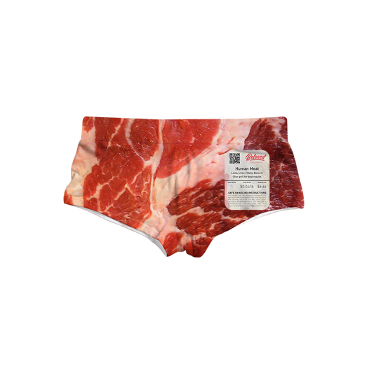 Human Meat Triangle Swim Trunks