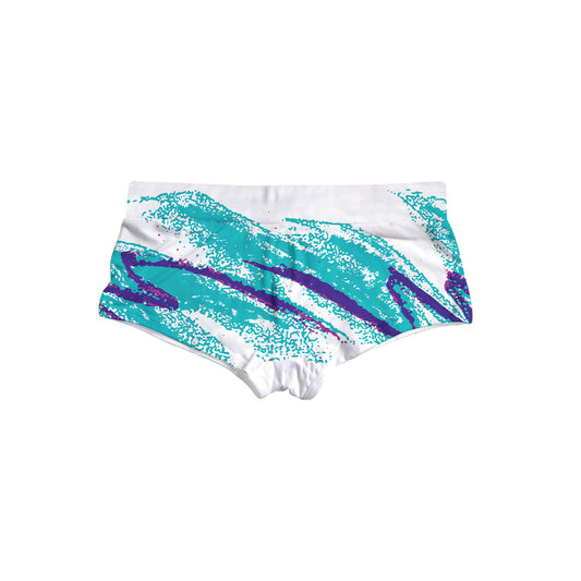 90s Swoosh Triangle Swim Trunks